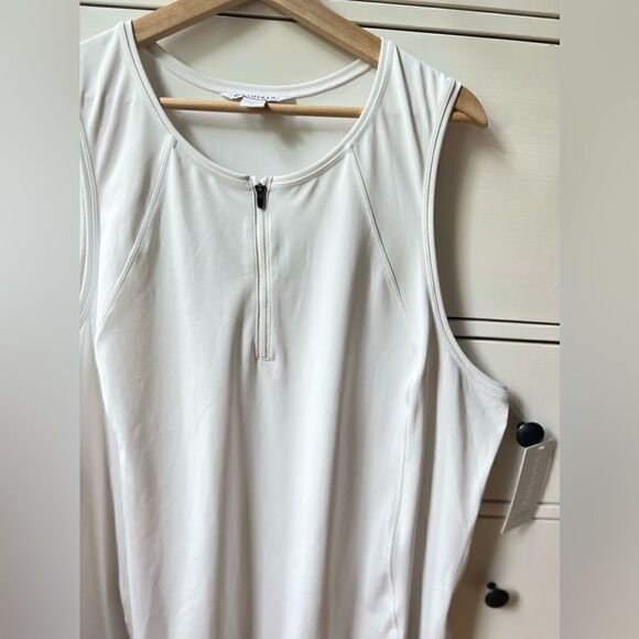 NWT ATHLETA Ace Tennis Dress in White Flare Short Pockets Athletic Size 3X /1X - Picture 11 of 17